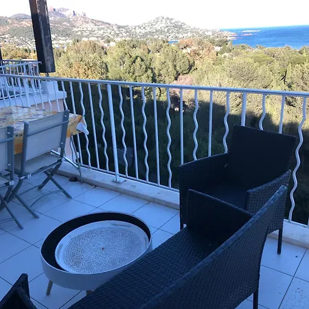 Vue Imprenable Sur La 아파트 Saint-Raphaël